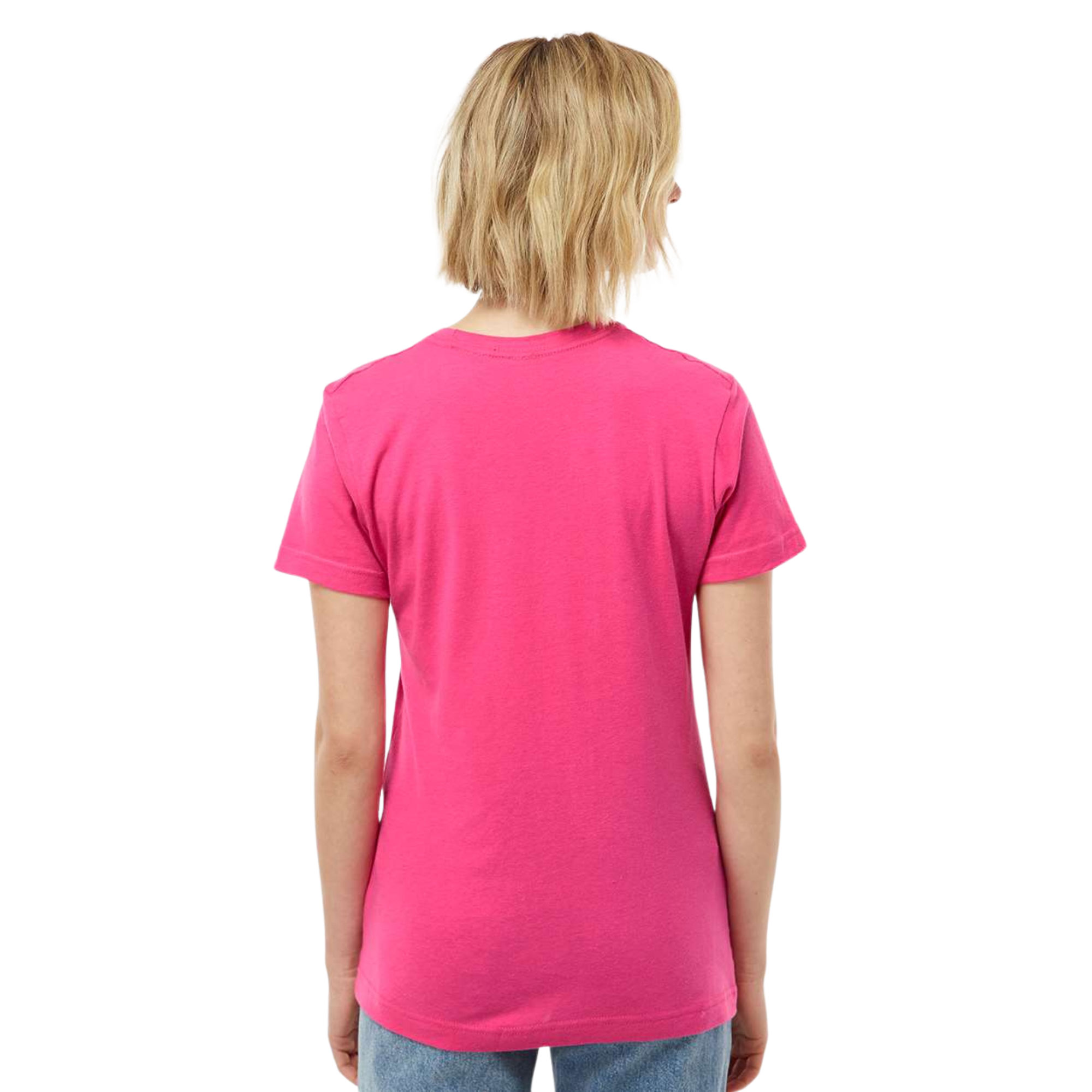 Tultex Women's Fine Jersey Classic Fit T-Shirt - 216 - Image 7