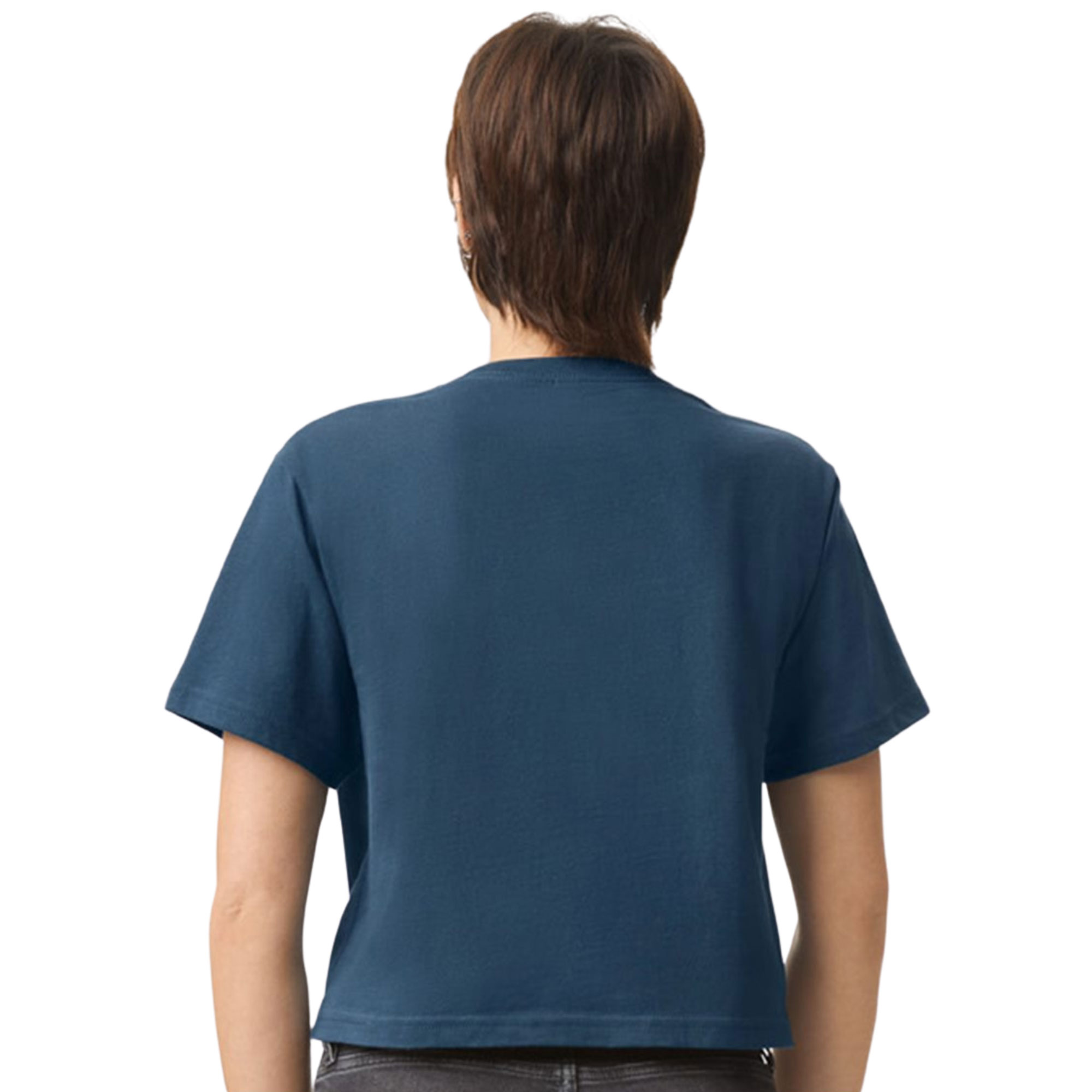 American Apparel Women's Fine Jersey Boxy Tee - Image 3