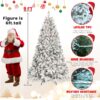 PVC, Christmas Tree, Christmas Decorations, Warm Lights - Image 6