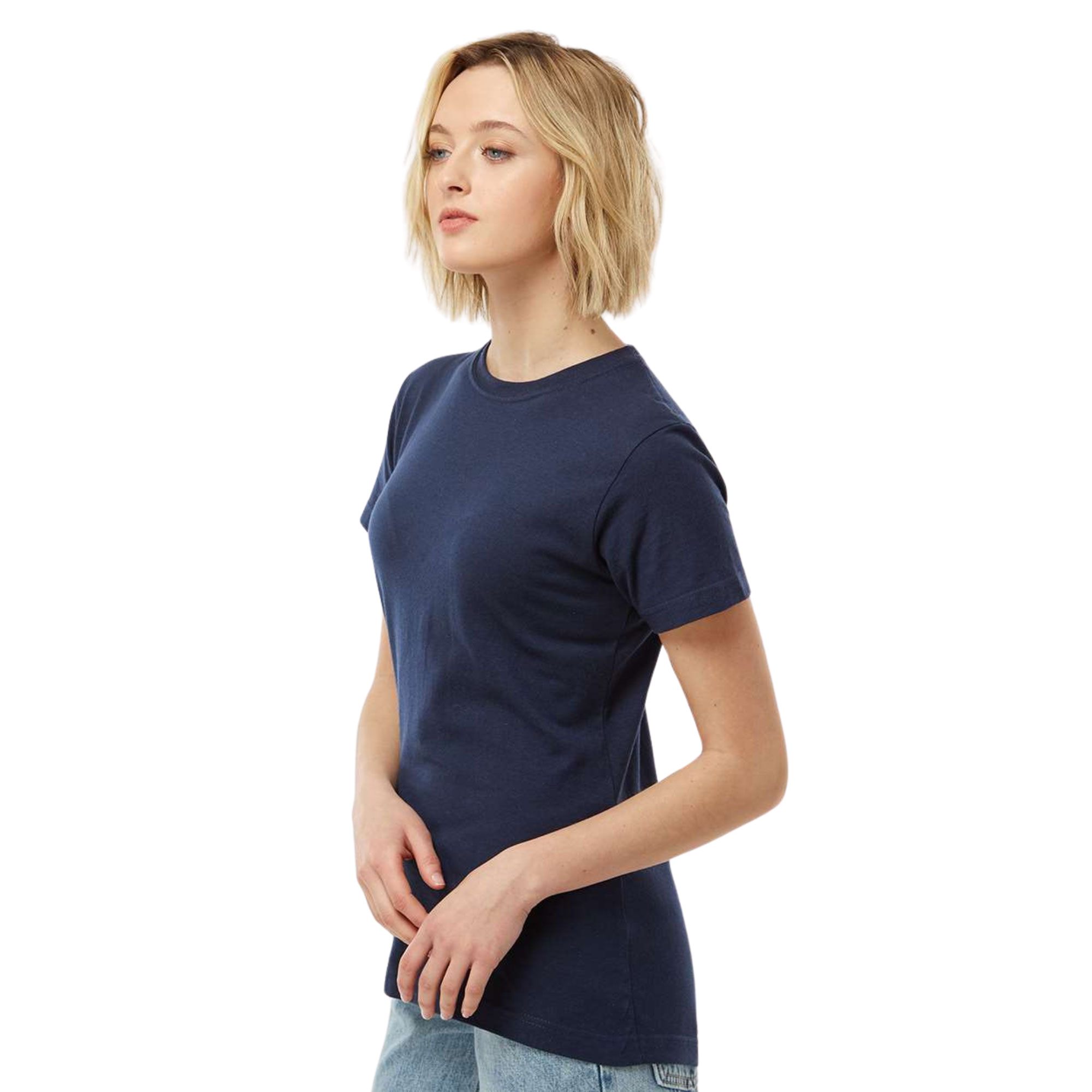 Tultex Women's Fine Jersey Classic Fit T-Shirt - 216 - Image 3