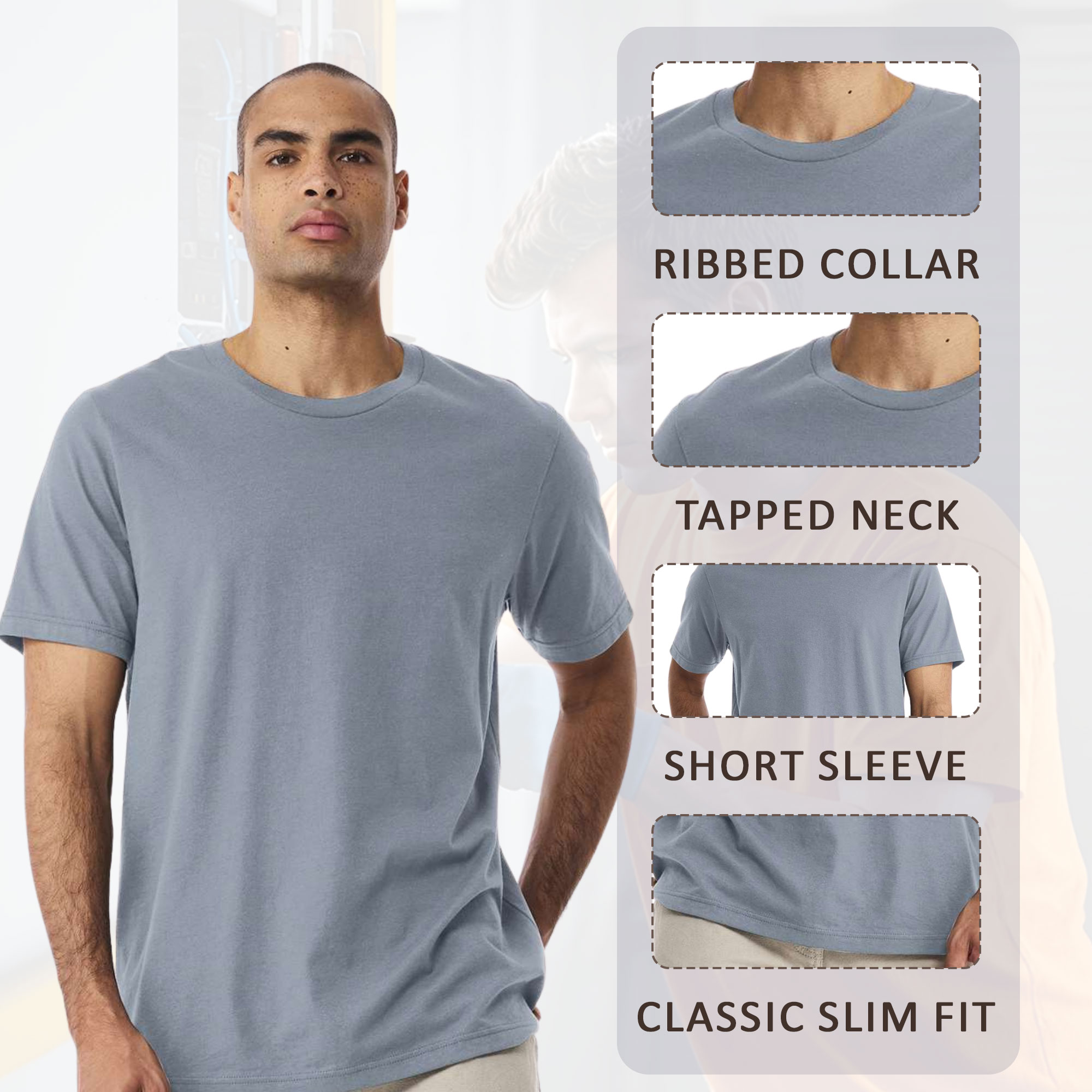 BELLA + CANVAS Jersey Tee - Image 4