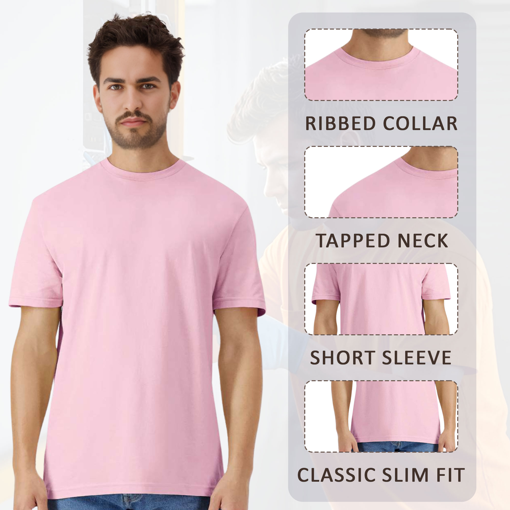 Gildan Unisex Light Cotton T-Shirt - 3000 - Image 5