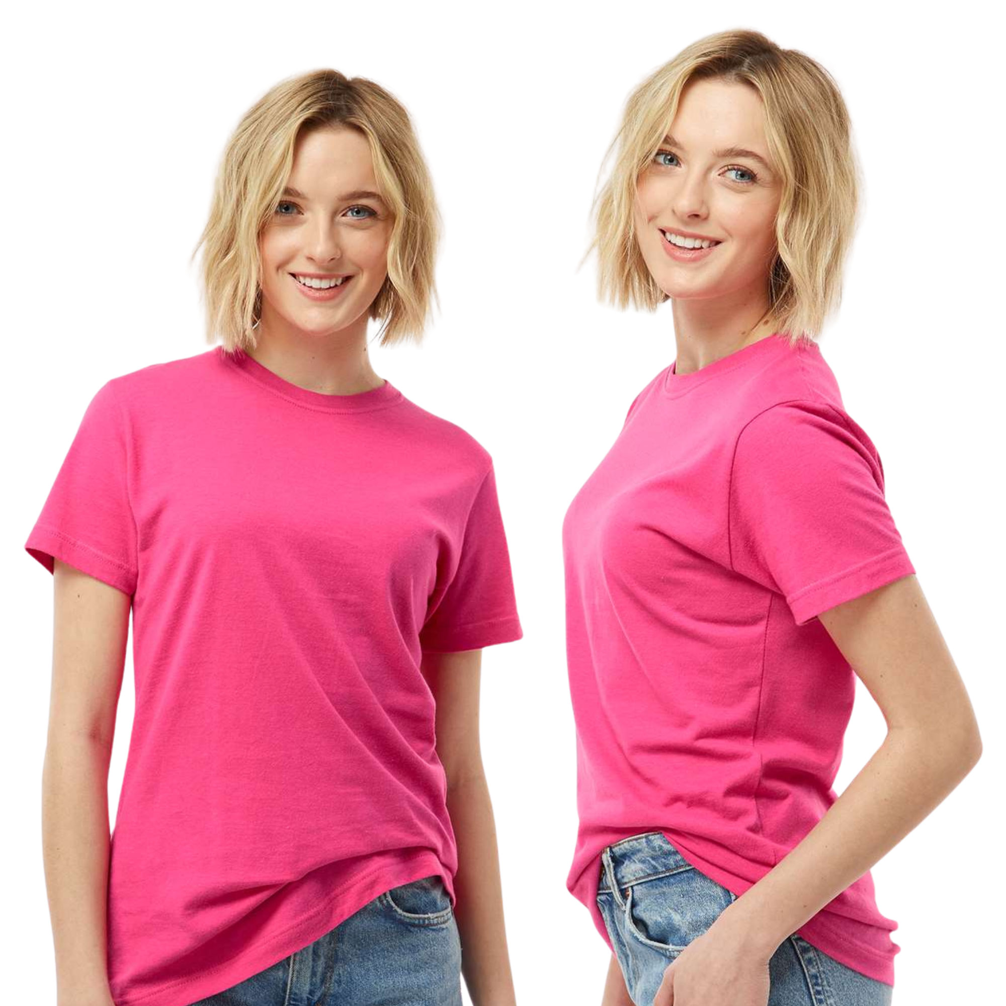 Tultex Women's Fine Jersey Classic Fit T-Shirt - 216 - Image 2
