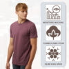 Tultex Unisex Combed CVC T-Shirt - Image 5