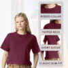 American Apparel Women's Fine Jersey Boxy Tee - Image 5