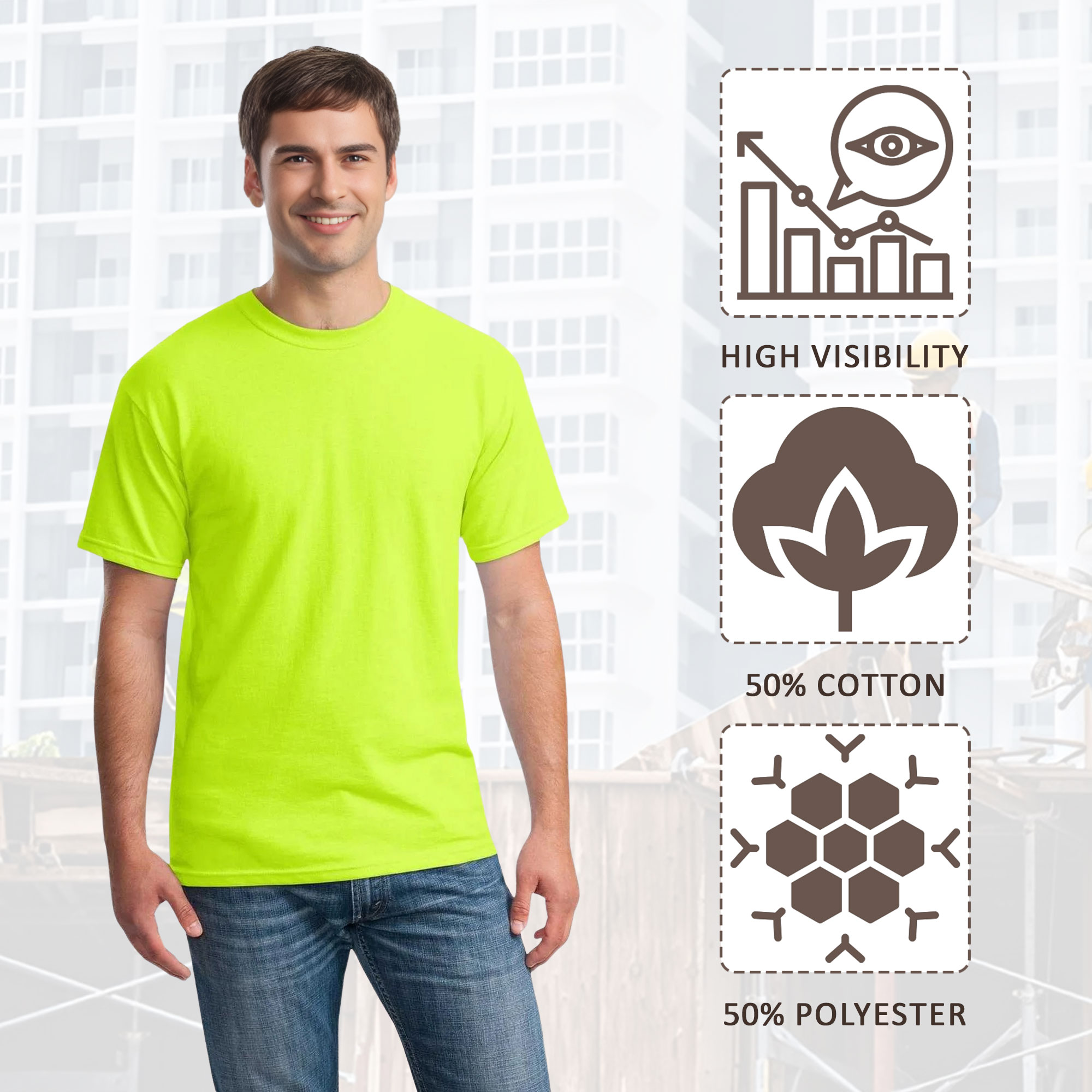 Gildan Unisex Heavy Cotton T-Shirt - Image 5