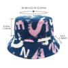 Versatile Couple Double-sided Sun-proof Basin Hat Casual Hat - Image 4
