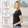 Tultex Women's Fine Jersey Slim Fit T-Shirt - 213 - Image 4