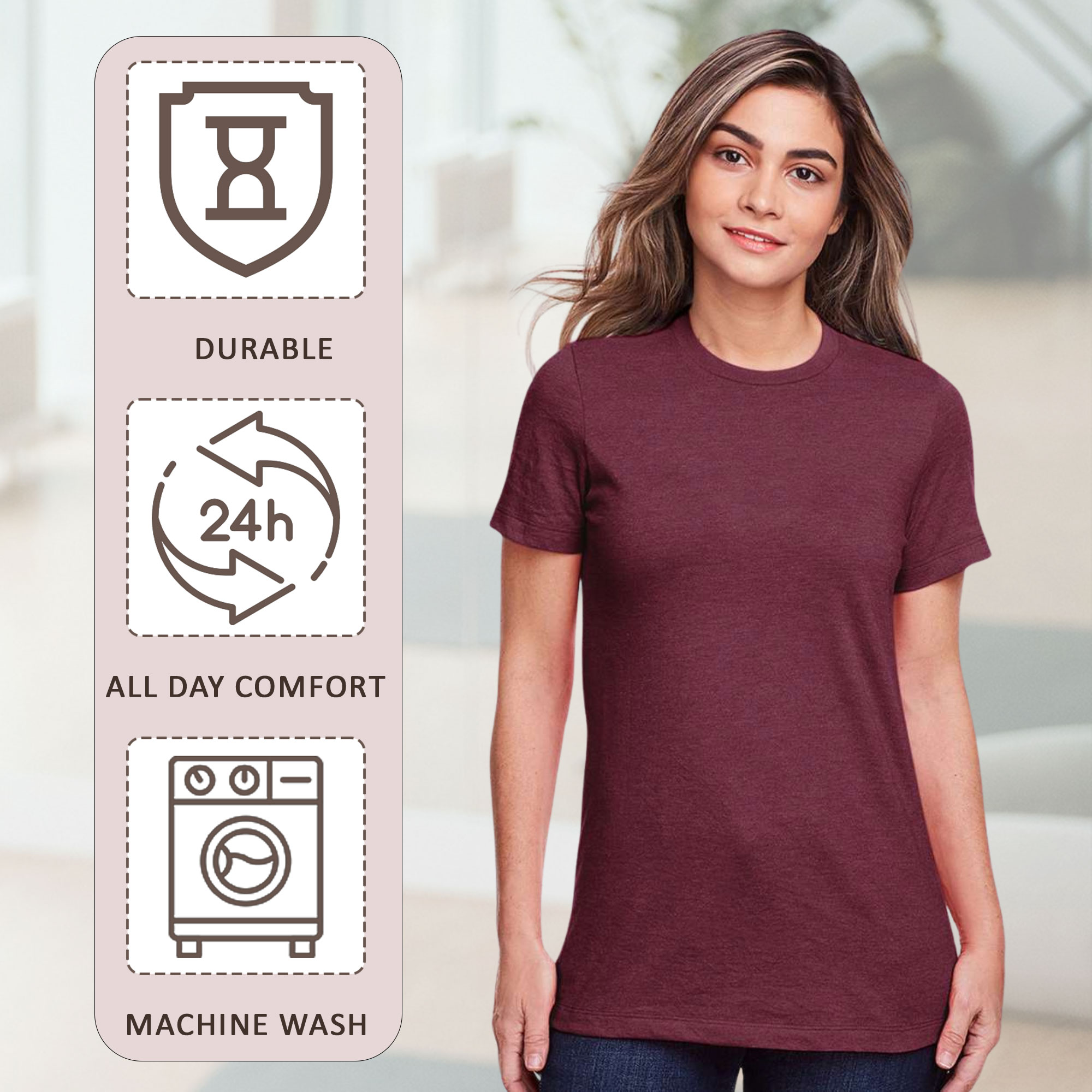Gildan Women's Softstyle CVC T-Shirt - 64001LCVC - Image 5