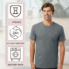 American Apparel Unisex Fine Jersey Tee - Image 7