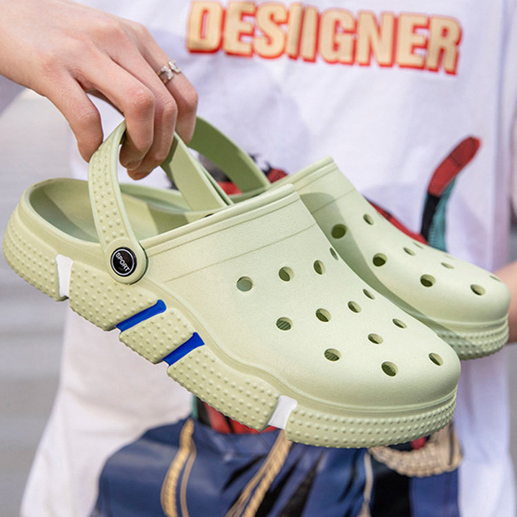 Men Sandals Summer Hole Shoes Beach Slippers - Image 8