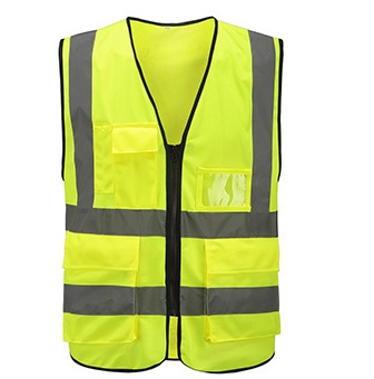 Direct reflective vest multi-pocket reflective vest can be printed riding reflective safety clothing traffic sanitation reflective vest - Image 4