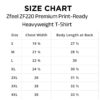 Zfeel ZF220 Premium Print-Ready Heavyweight T-Shirt - Image 6