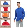 Zfeel ZF916 Lightweight Dry Fit Hooded Pullover - Image 7