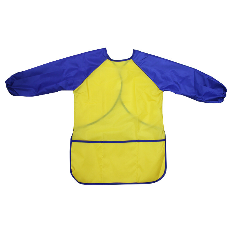 Aprons Learning Education Interesting Toys Waterproof Painting Apron Portable Children Smock Long Sleeve - Image 2