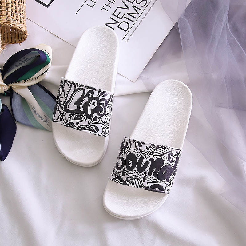 Summer Sandals And Slippers Couple Taking a Bath at Home - Image 4