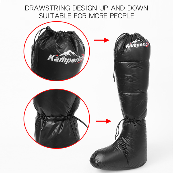 Camping Down Socks Kamperbox Sleeping Bag Down Boots - Prohibited Sales Platform - Temu - Image 7