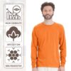 Gildan Unisex Heavy Cotton Long Sleeve T-Shirt - 5400 - Image 10