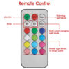3Pack Christmas Flameless LED Pillar Candles Deer Flickering Lights w/ Remote Timer 3 Modes - Image 5