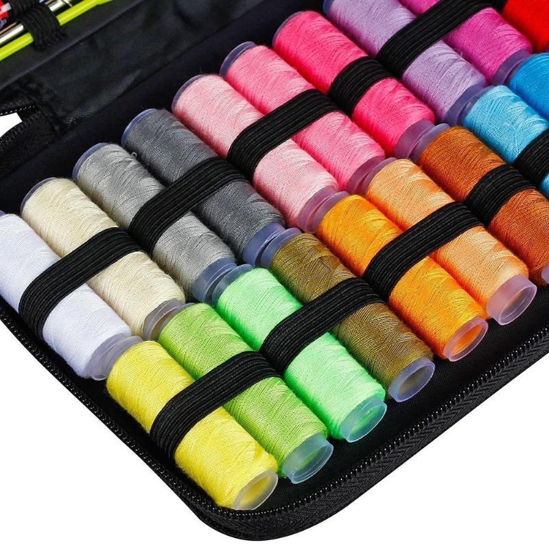 Sewing Suit Travel Sewing Bag Black Zipper Bag - Image 4