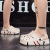 Men Sandals Summer Hole Shoes Beach Slippers - Image 9