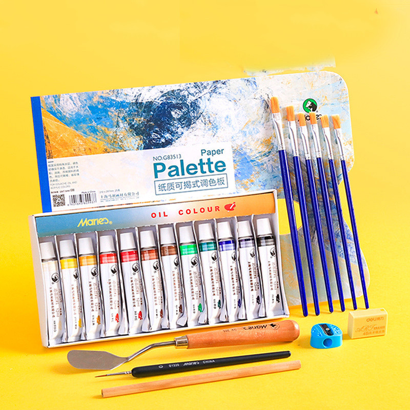 Oil paints beginner's suit