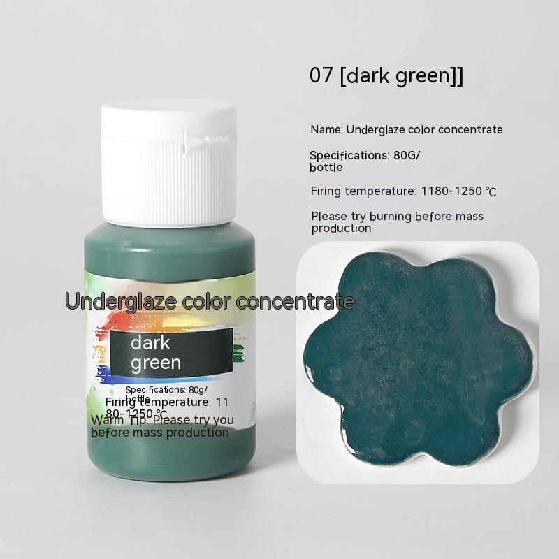 Medium Temperature Ceramic Paints Bottled 80g - Image 4