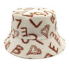 Love Letter Pattern Digital Printing Bucket Hat - Image 7
