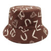 Love Letter Pattern Digital Printing Bucket Hat - Image 4