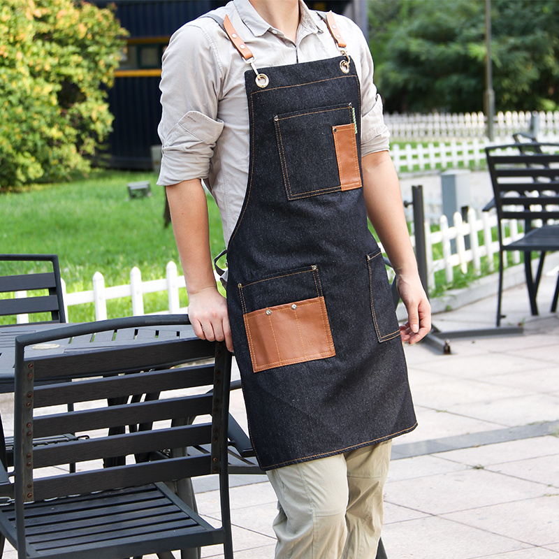 Fashionable Men's Wear-resistant Work Clothes Overalls Aprons - Image 6