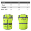 Reflective vest summer breathable mesh reflective clothing - Image 4