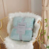 Solid Color Flannel Wheat Grain Blanket Children's Blankets - Image 9