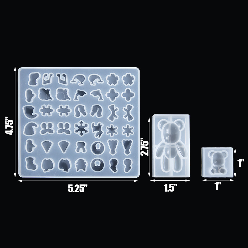 277 pieces of DIY jewelry pendant making geometric mould - Image 5