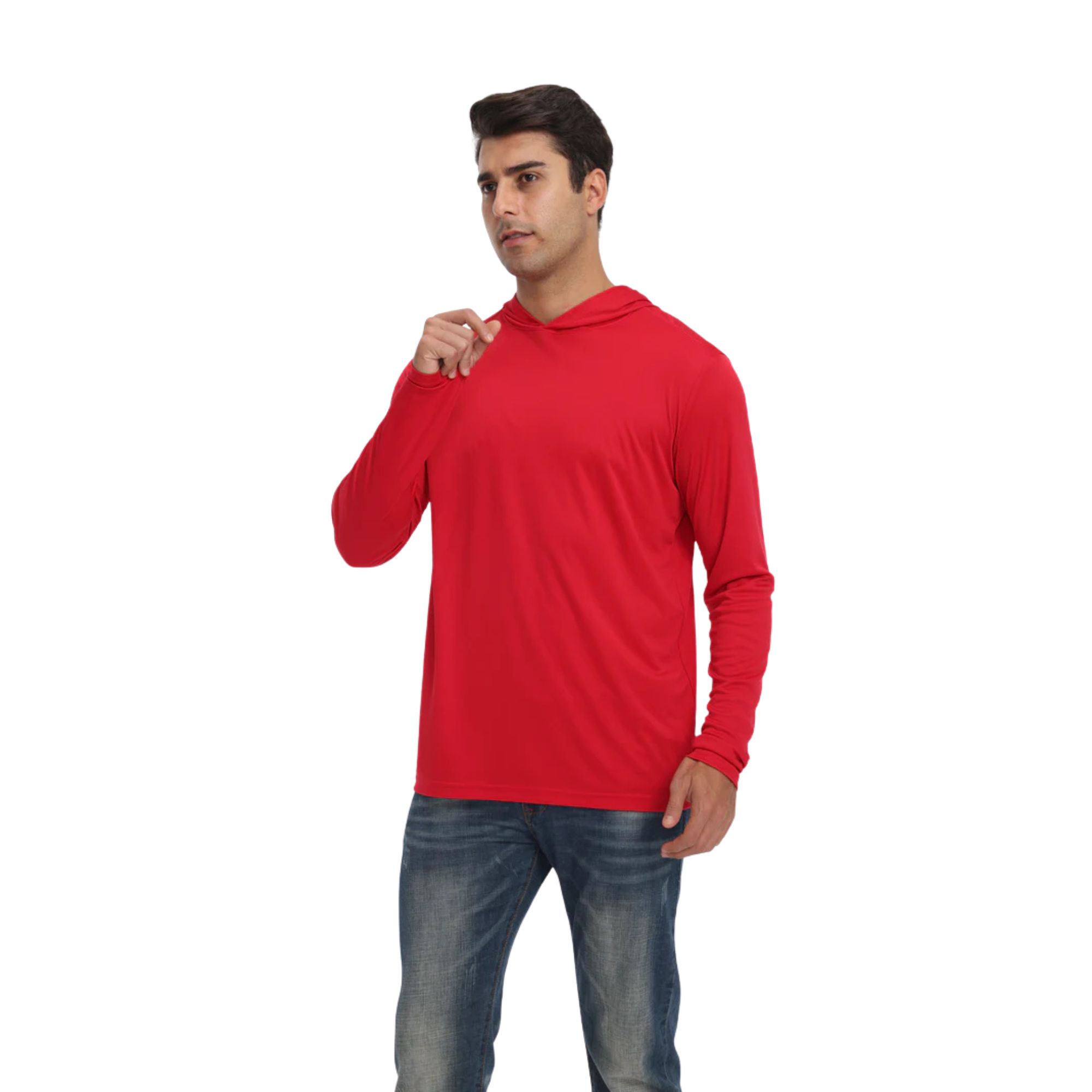 Zfeel ZF916 Lightweight Dry Fit Hooded Pullover