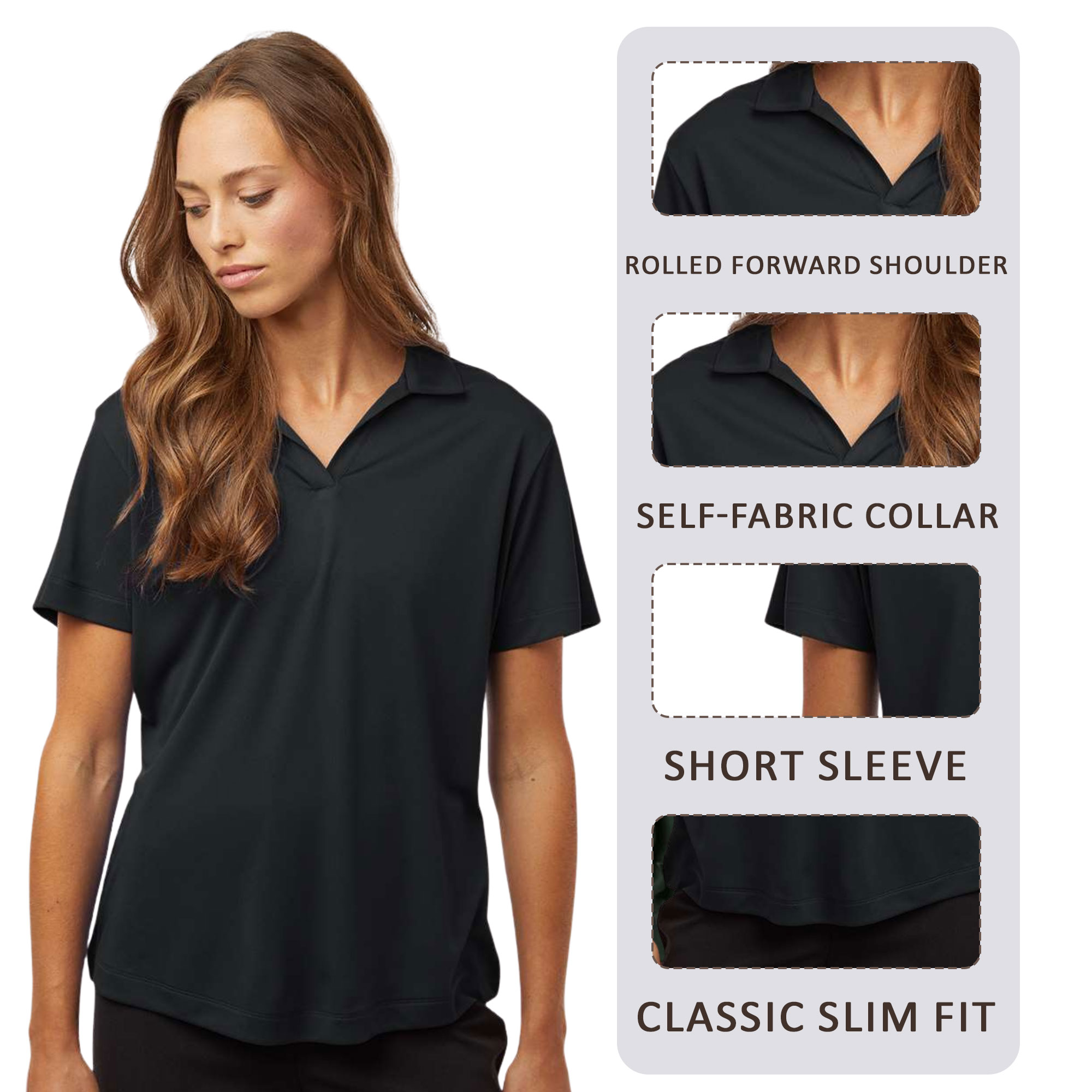 AllPro Women's Pro-Lock Performance Polo - Image 5