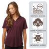 AllPro Women's Pro-Lock Performance Polo - Image 4