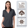 CORE365 Women's Resolve CVC Performance Pique Polo - Image 5
