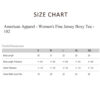 American Apparel Women's Fine Jersey Boxy Tee - Image 2