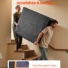 6 Pcs Moving Blankets 80x72 in – Heavy Duty Padded Packing Blankets with Cotton Filling, Furniture Protection, Shipping & Wrapping - Image 2
