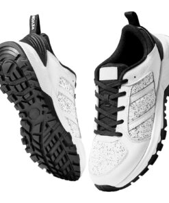 Men’s Cross Training Shoes US 8 M Width Wide Toe Box Arch Support White