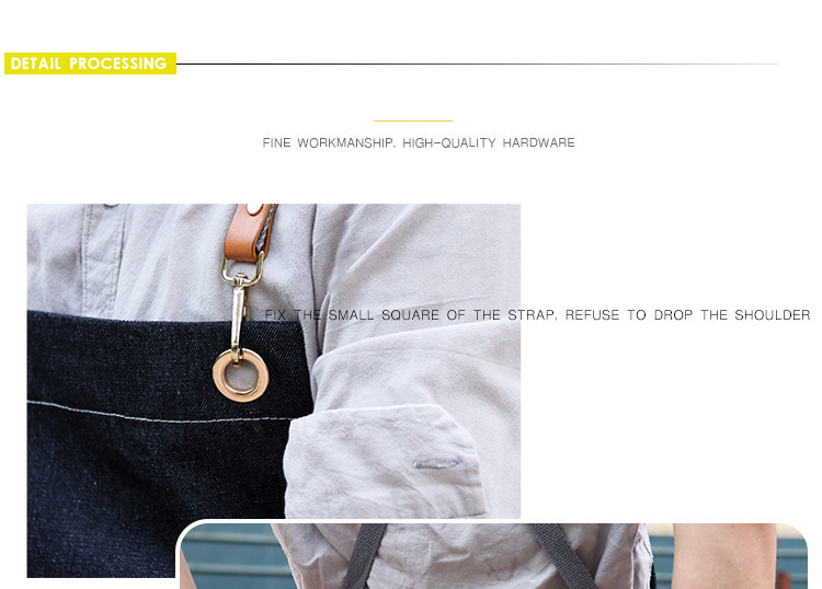 Fashionable Men's Wear-resistant Work Clothes Overalls Aprons - Image 9