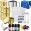 Aromatherapy Candle-Making Kit DIY Tinplate Candle Supplies - Image 2