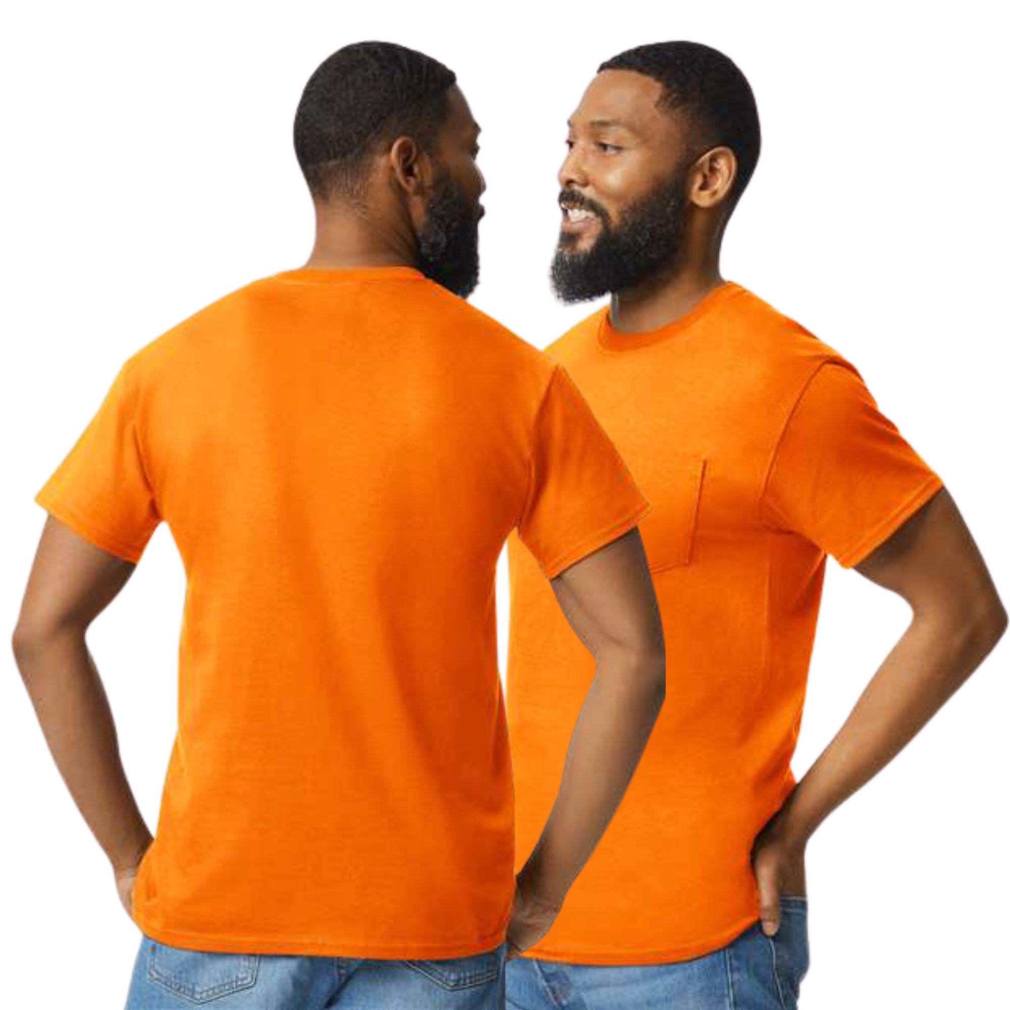Gildan Unisex DryBlend Pocket T-Shirt - 8300 - Image 2