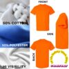 Gildan Unisex DryBlend Short Sleeve Pocket T-Shirt - Image 5