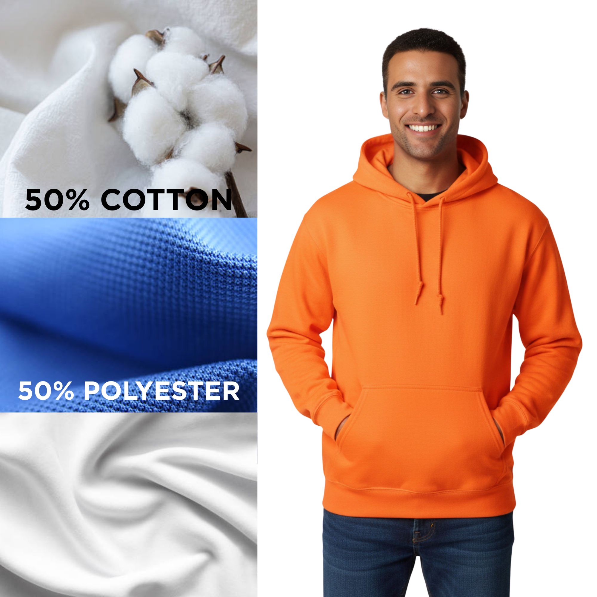 Gildan Unisex Heavy Blend Classic fit Hooded Sweatshirt - Image 7