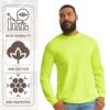 Gildan Men's 100% Cotton Long Sleeve Pocket T-Shirt - Image 7