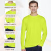 Gildan Unisex DryBlend 50/50 Long Sleeve T-Shirt - Image 6