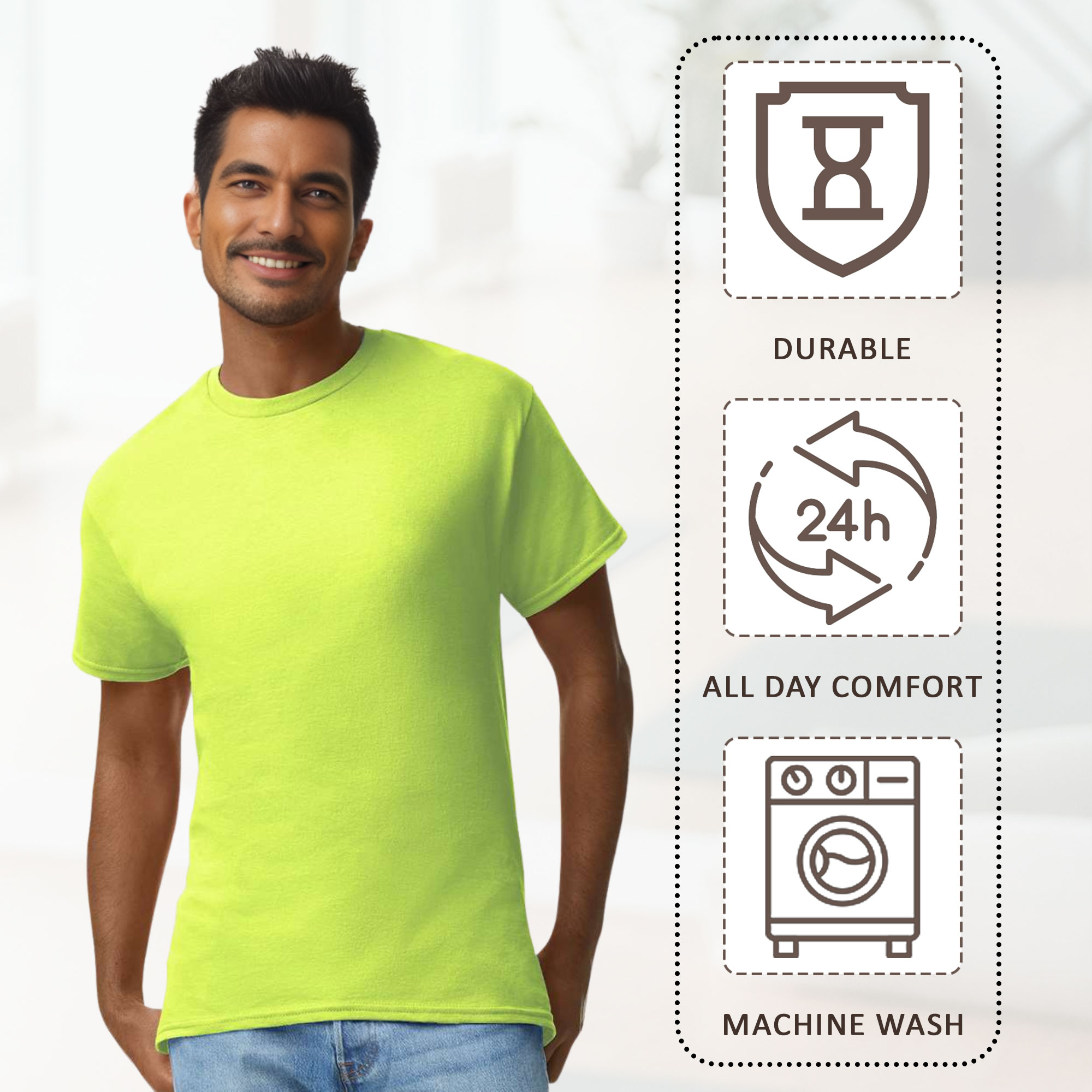 Gildan Unisex Ultra Cotton T-Shirt - Image 9