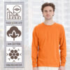 Gildan Unisex DryBlend 50/50 Long Sleeve T-Shirt - Image 4