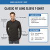 M&O Men's Gold Soft Touch Long Sleeve T-Shirt - Image 6